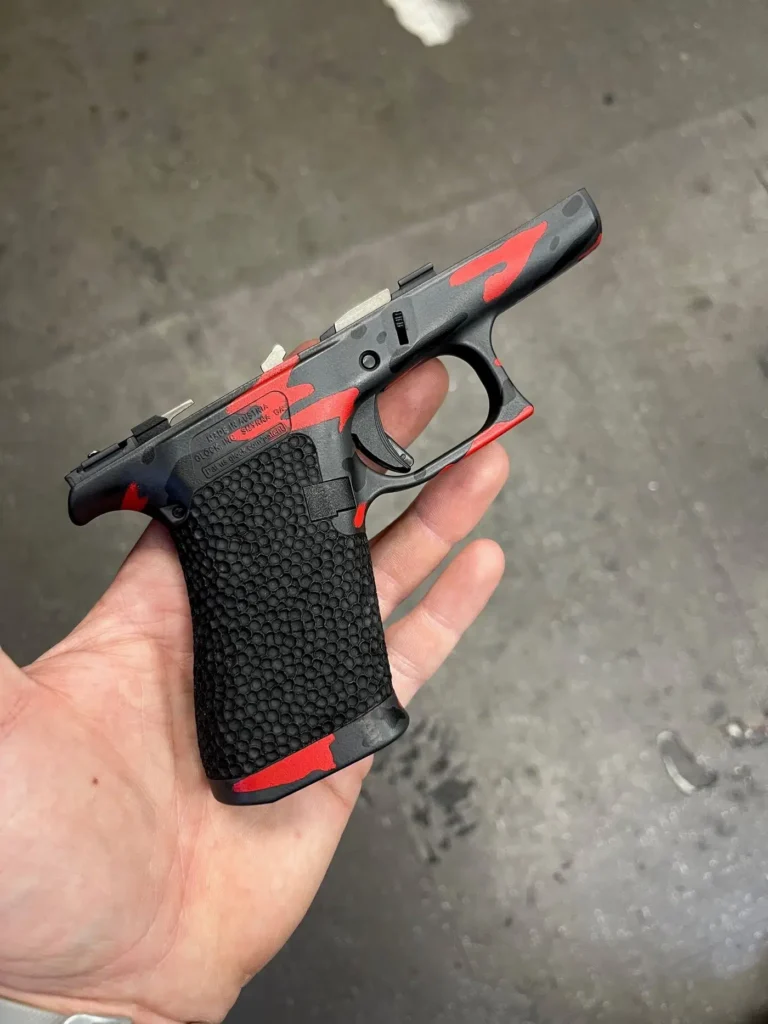 Moon crater stipple w. multicam cerakote 2