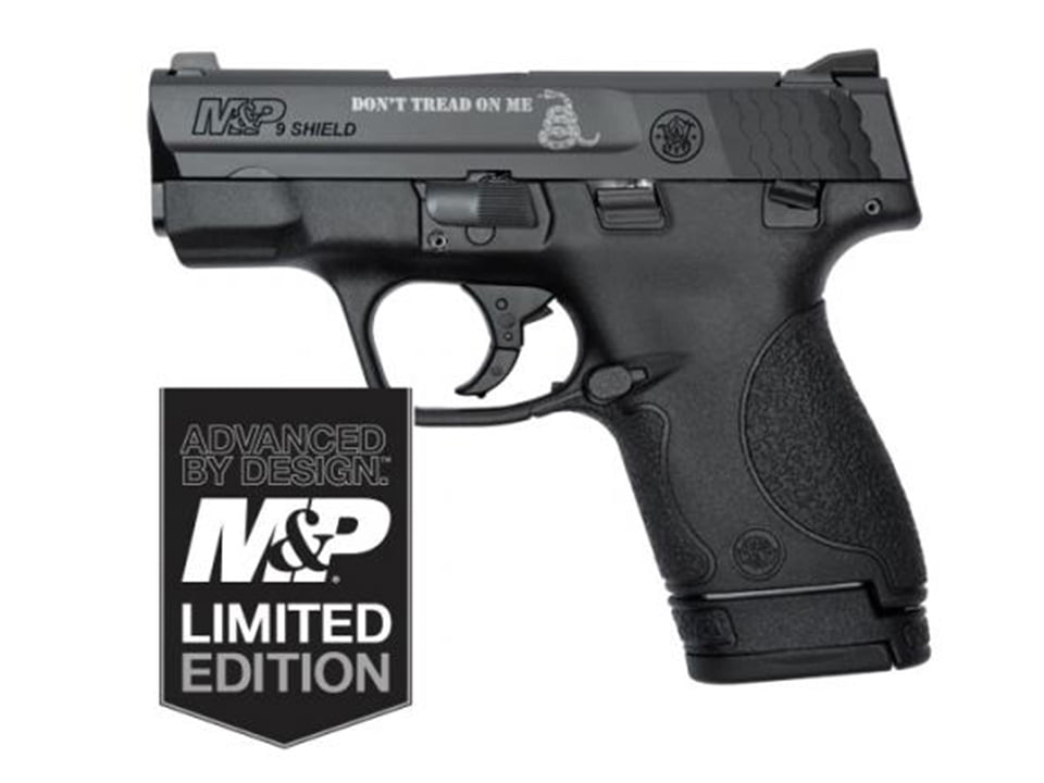 Smith & Wesson M&P®9 SHIELD™ Don't Tread On Me Limited Edition pistol
