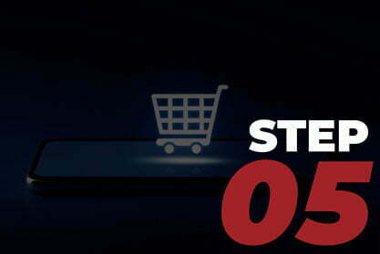 Buy Online Step 05
