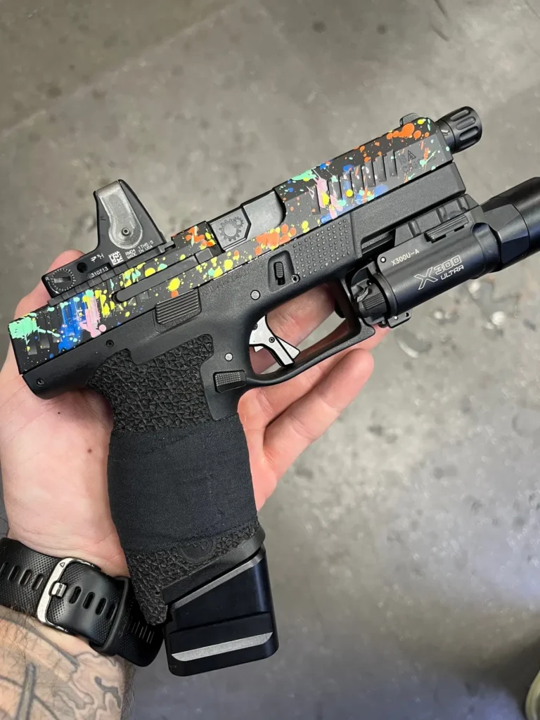 splatter cerakote